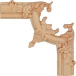 زوايا خشب أويما زان للموبيليا