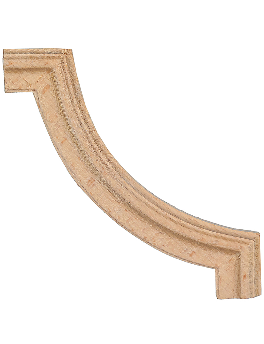 زاوية خشبية كورنر شكل تقليدى لأعمال الديكور